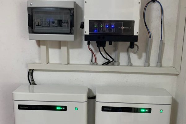 Impianto fotovoltaico da 4,5Kw con accumulo da 10,8KwH