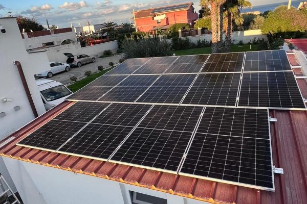 impianto con potenza totale di 5760w